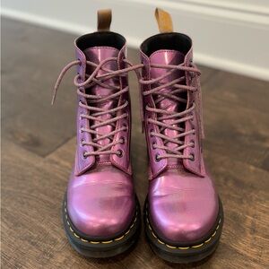 Dr. Martens Vegan Iridescent Boots